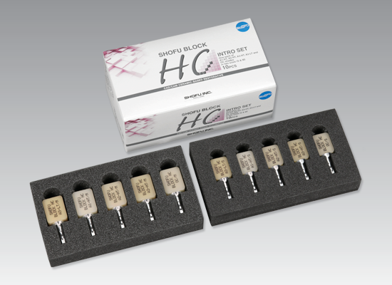 SHOFU Block HC · Disk HC