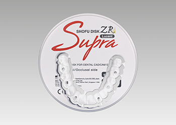 SHOFU Disk ZR Lucent Supra