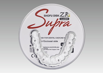 SHOFU Disk ZR Lucent Supra